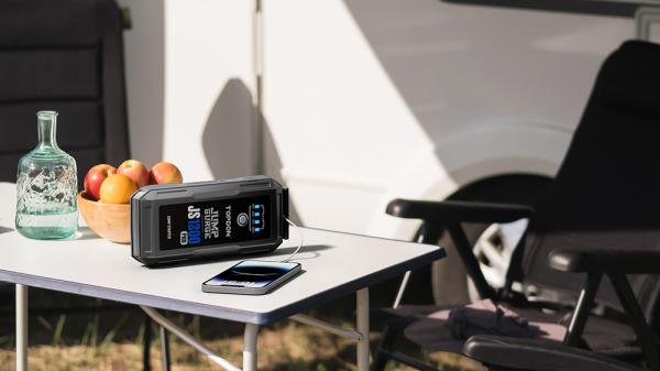 Car Jump Starter JumpSurge 1200 PRO/ 10000mAh/ max výstupný prúd 1800A/ 2xUSB-A/ USB-C/ DC Jack 