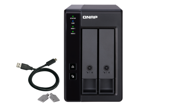 QNAP TR-002 rozšiřujicí jednotka (2xSATA, USB-C 3.2 Gen2)