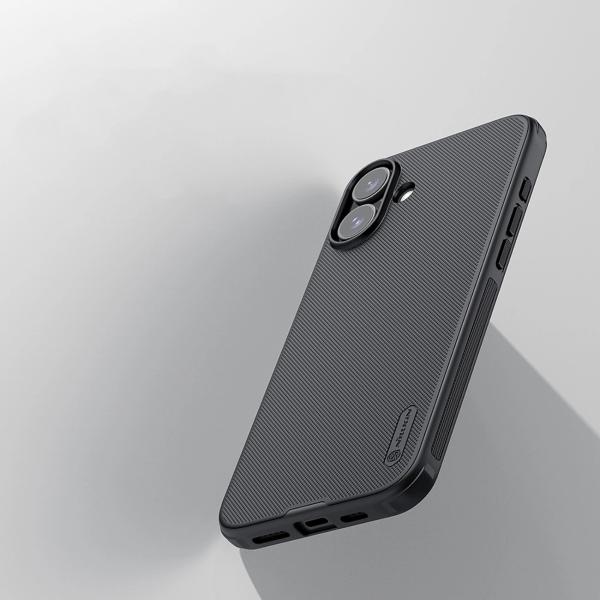Nillkin Super Frosted PRO Magnetic Zadný Kryt pre Apple iPhone 16 Black 