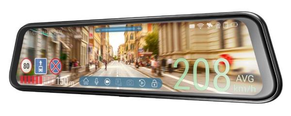 NAVITEL MR750 SMART celoobrazovková palubná kamera v spätnom zrkadle s WIFI a GPS