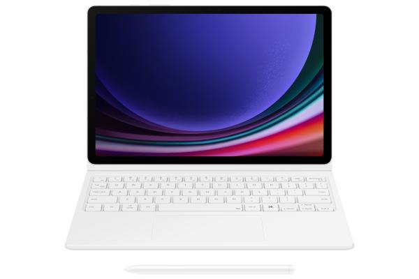 Samsung Ochranný kryt s klávesnicou a touchpadom pre Tab S9/ S9 FE/ S10 FE White 