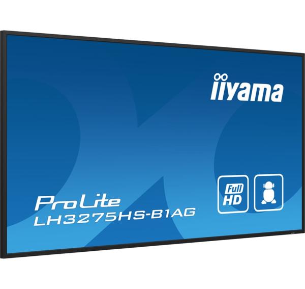 32" iiyama LH3275HS-B1AG: IPS, FHD, Android, 24/ 7 