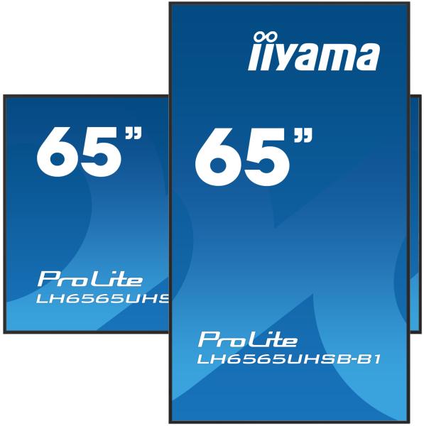 65" iiyama LH6565UHSB-B1: IPS, 4K UHD, Android, 24/ 7 