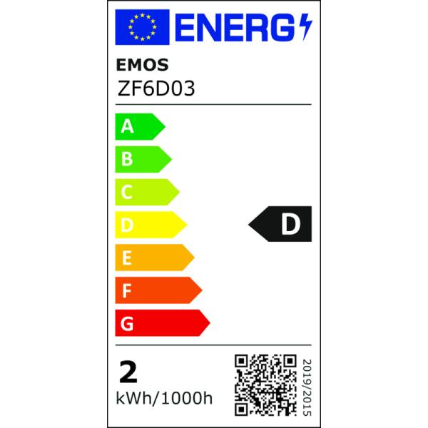 EMOS LED FLM MINI GL 1, 8 W (25 W) 250lm E27 NW 