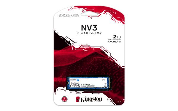 Kingston NV3/ 2TB/ SSD/ 0/ SAS/ M.2 NVMe/ 5R 