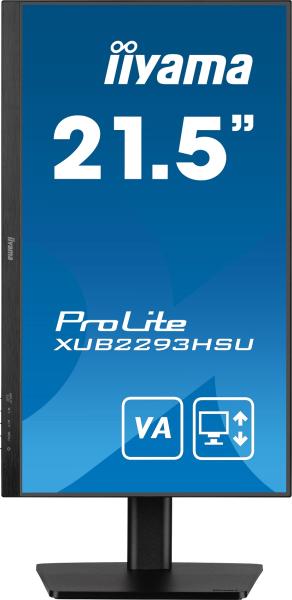 iiyama ProLite/ XUB2293HSU-B7/ 21, 5"/ IPS/ FHD/ 100Hz/ 1ms/ Black/ 3R 