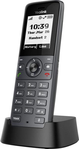 Yealink W71H SIP DECT rúčka, 1, 8" čiernobiely displej