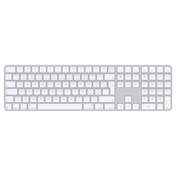 Apple Magic Keyboard Numeric Touch ID/ Bezdrôtová Bluetooth/ CZ layout/ Biela