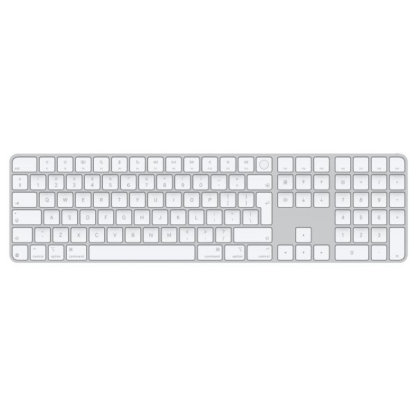 Apple Magic Keyboard Numeric Touch ID/ Bezdrôtová Bluetooth/ IE layout/ Biela