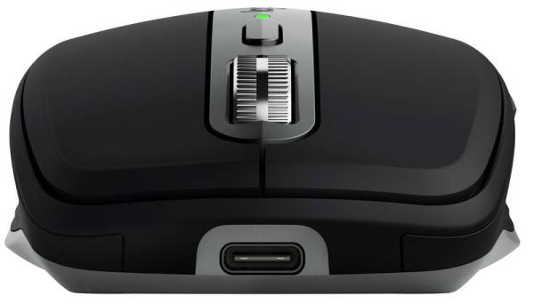 LOGITECH MX Anywhere 3S/ Kancelárska/ Laserová/ Pre pravákov/ 8 000 DPI/ USB+BT/ Grafitová 