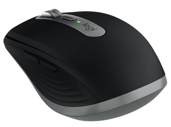 LOGITECH MX Anywhere 3S/ Kancelárska/ Laserová/ Pre pravákov/ 8 000 DPI/ USB+BT/ Grafitová 