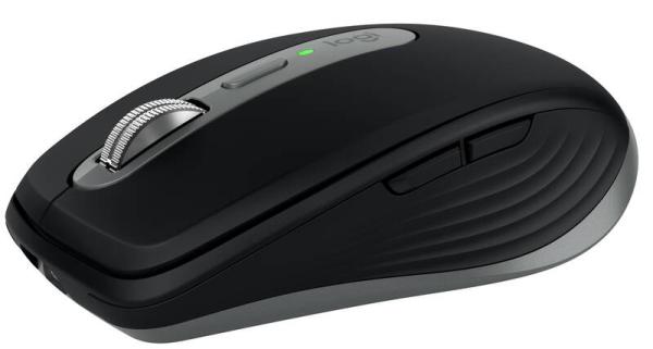 LOGITECH MX Anywhere 3S/ Kancelárska/ Laserová/ Pre pravákov/ 8 000 DPI/ USB+BT/ Grafitová 