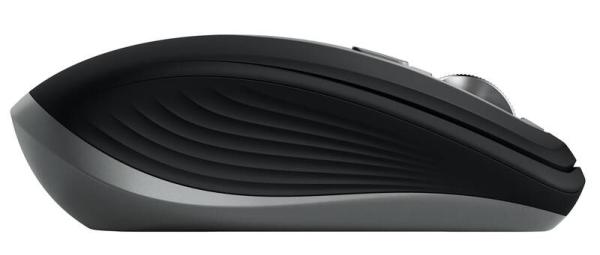LOGITECH MX Anywhere 3S/ Kancelárska/ Laserová/ Pre pravákov/ 8 000 DPI/ USB+BT/ Grafitová 
