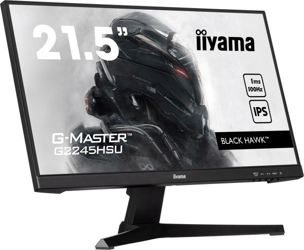 iiyama G-Master/ G2245HSU-B2/ 21, 5"/ IPS/ FHD/ 100Hz/ 1ms/ Black/ 3R 