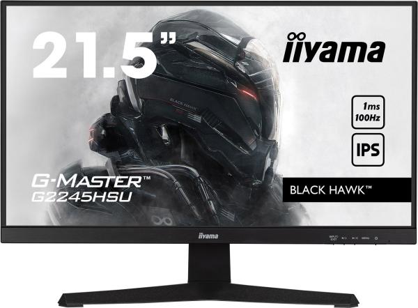 iiyama G-Master/ G2245HSU-B2/ 21, 5"/ IPS/ FHD/ 100Hz/ 1ms/ Black/ 3R
