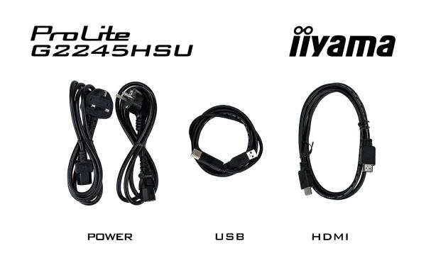 iiyama G-Master/ G2245HSU-B2/ 21, 5"/ IPS/ FHD/ 100Hz/ 1ms/ Black/ 3R 