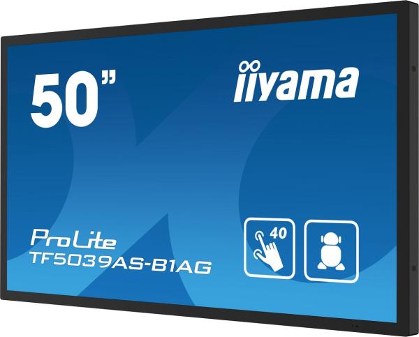 50" iiyama TF5039AS-B1AG: VA, 4K, Android 
