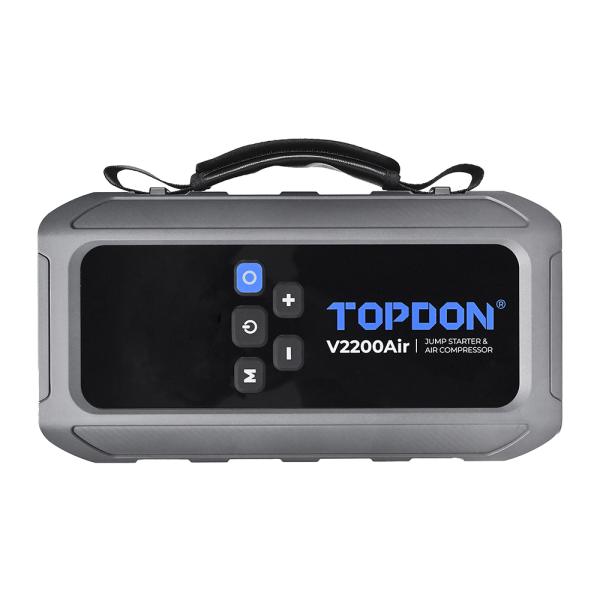 TOPDON Car Jump Starter JumpSurge V2200air/ 12000mAh/ max výstupný prúd 2200A/ 4-150PSI 