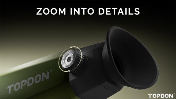 TOPDON termovízny monokulár TS004/ dosah 410m/ OLED 1024x768/ 5000mAh/ 50Hz/ IP67 