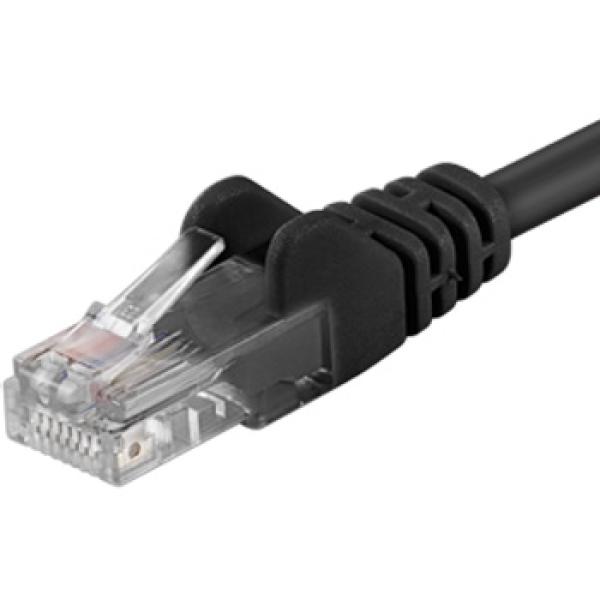 Patch kábel UTP RJ45-RJ45 level 5e 7m čierna