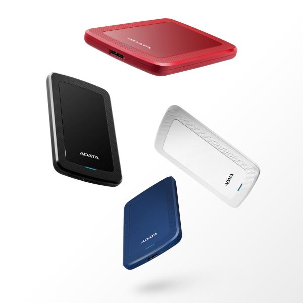 ADATA HV300/ 1TB/ HDD/ Externý/ 2.5"/ Modrá/ 3R 