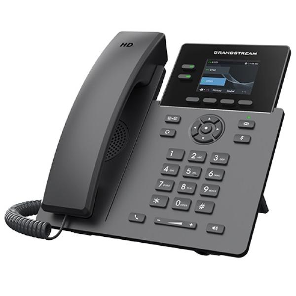 Grandstream GRP2610 SIP telefón, 2 linky, 8 VPK, farebný LCD, 2 SIP účty 