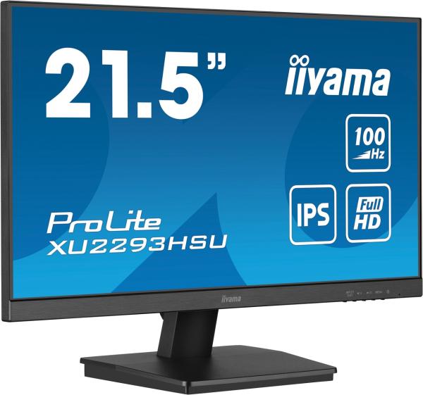 iiyama ProLite/ XU2293HSU-B7/ 21, 5"/ IPS/ FHD/ 100Hz/ 1ms/ Black/ 3R 