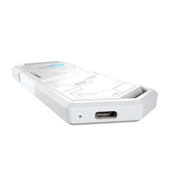 ASUS STRIX ARION biely M.2 NVMe Alu SSD 10 Gbps USB-C/ A case (ESD-S1C) 