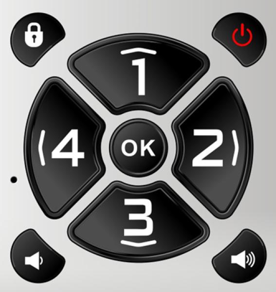 EVOLVEO EasyPhone ID, mobilný telefón pre seniorov, biela 
