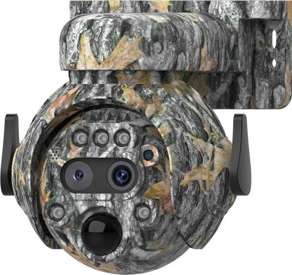 Solárna kamera Viking HDs04 4G sivá/ 2304x1296/ PIR detekcia/ pohybový senzor/ 7800mAh 
