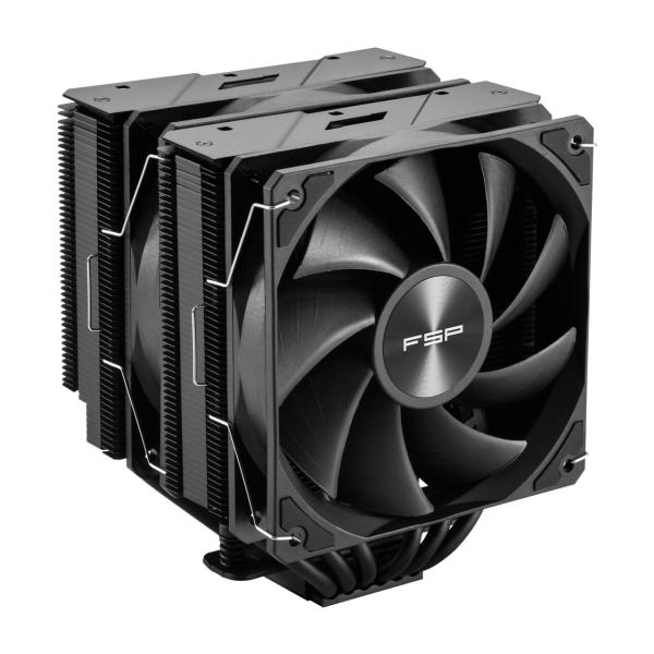 FSP Chladič CPU MP7-B Dual, 120mm FDB Fan, Black 