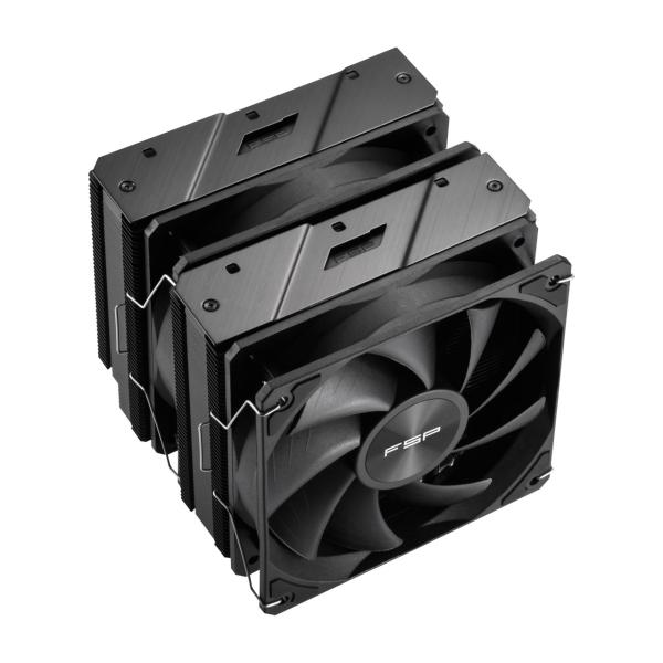 FSP Chladič CPU MP7-B Dual, 120mm FDB Fan, Black 