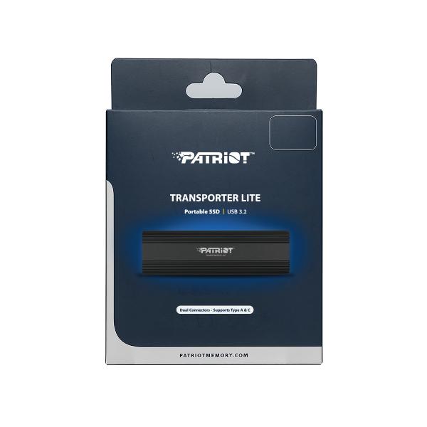 Patriot TRANSPORTER Lite/ 4TB/ SSD/ Externý/ Čierna/ 3R 