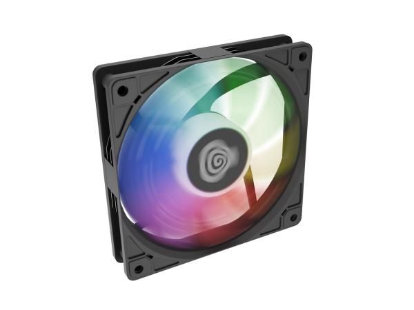 Ventilátor Genesis OXAL 120 ARGB, 3-Pack, čierny 