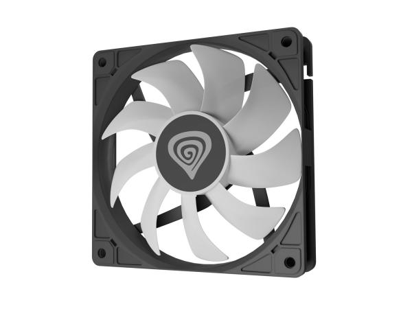 Ventilátor Genesis OXAL 120 ARGB, 3-Pack, čierny 
