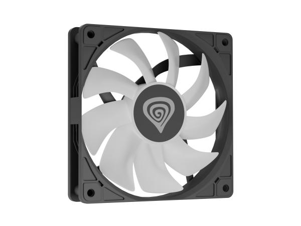 Ventilátor Genesis OXAL 120 ARGB, 3-Pack, čierny 
