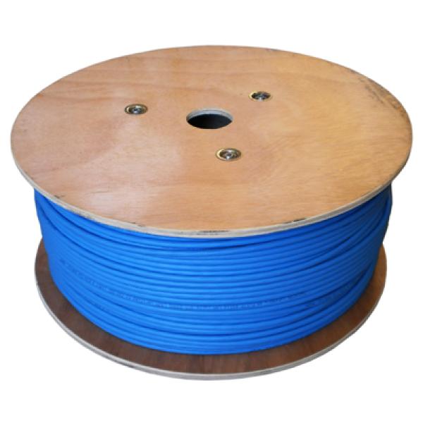 DATACOM F/ FTP drôt CAT6A Eca LSOH 100m, modrý 