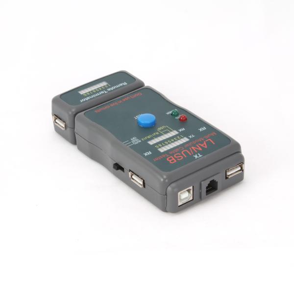 GEMBIRD Eth kábel tester NCT-2 - RJ11-12, USB 