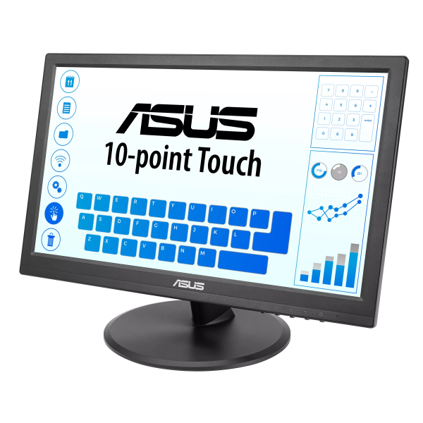 ASUS/ VT169HE/ 16"/ IPS/ FHD/ 60Hz/ 5ms/ Čierna/ 3R 