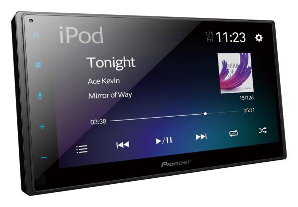 Pioneer SPH-DA160DAB autorádio 2DIN, 6, 8" LCD, DAB+, CarPlay, Android Auto, Bluetooth 