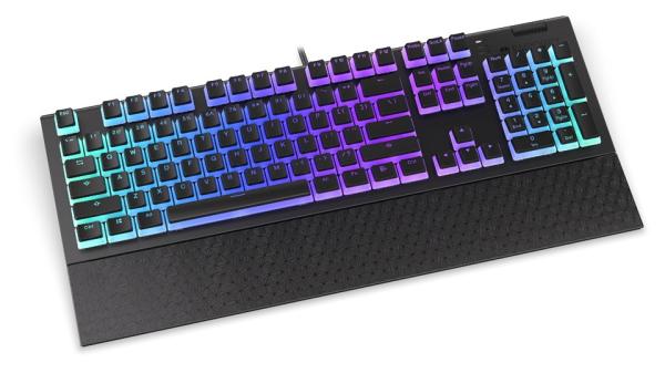 Endorfy Omnis Pudding Blue/ Drôtové USB-A/ US layout/ Čierna 