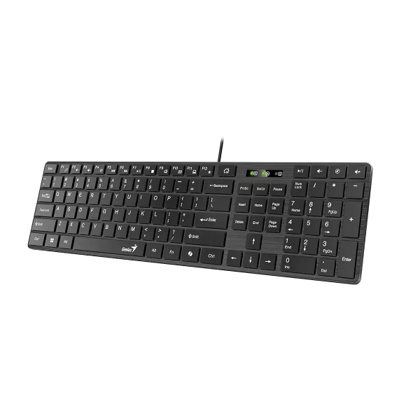 GENIUS Slimstar 126 klávesnica + Copilot biela 
