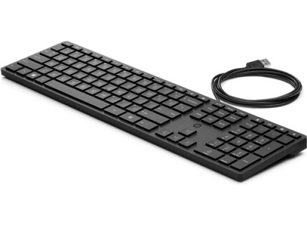 HP 320K/ Drátové USB-A/ CZ- SK layout/ Čierna 
