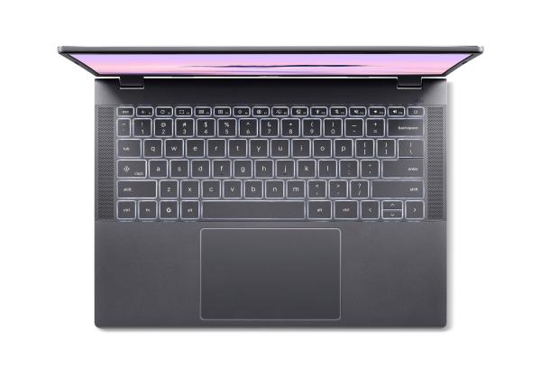Acer Chromebook Plus 514/ CB514-5HT-34JB/ 3-100U/ 14"/ WUXGA/ T/ 16GB/ 256GB SSD/ UHD/ Chrome/ Gray/ 2R 