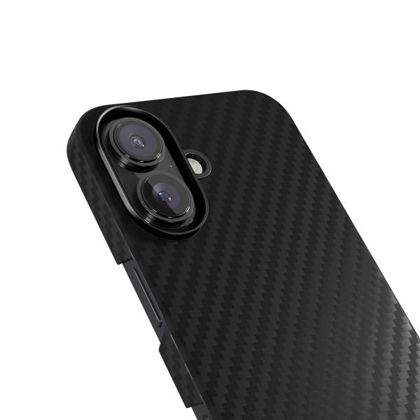 Epico Mag+ Carbon kryt pre iPhone 16 Plus - čierny 