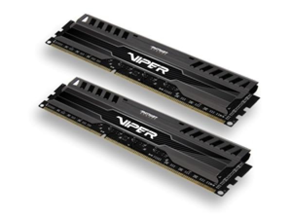 Patriot Viper 3/ DDR3/ 8GB/ 1600MHz/ CL9/ 2x4GB/ Black