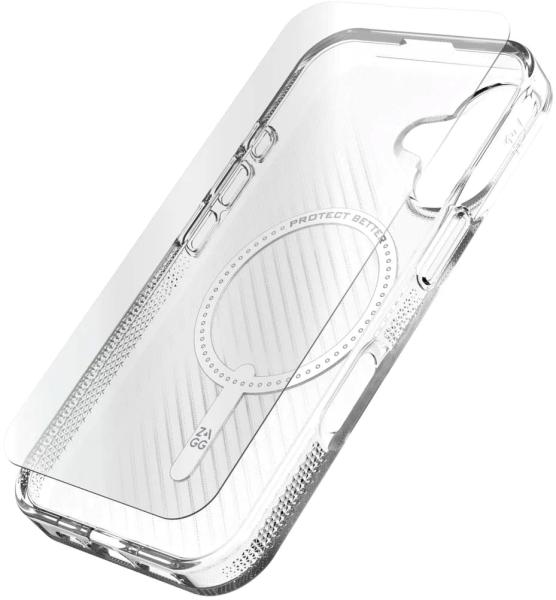 ZAGG Bundle Luxe SNAP PCR sklo 360 Apple iPhone 16 Plus Priehľadný 
