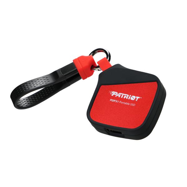 Patriot PDP31/ 500GB/ SSD/ Externý/ 0/ Červená/ 3R 