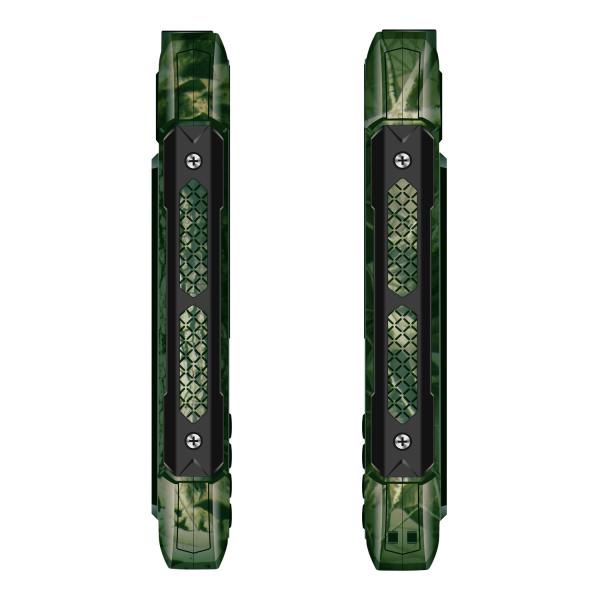 EVOLVEO StrongPhone H1, IP68 odolný Dual SIM telefón, 2, 8" LCD, 5000mAh, Powerbanka, lovec. kamufláž 