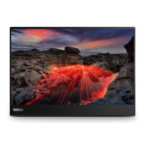 Lenovo ThinkVision/ M14t G2/ 14"/ IPS/ 2240x1400/ 60Hz/ 6ms/ Čierna/ 3R 